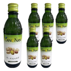 YANGNAN 仰南 開心果風味糖漿, 250ml, 6個