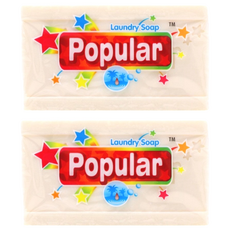 Popular 去污皂 椰子香, 250g, 2個