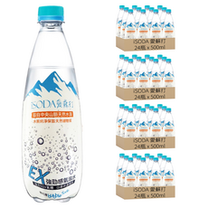 iSODA 愛蘇打 EX強勁感氣泡水, 500ml, 96瓶