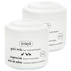 ziaja 齊葉雅 羊奶強韌護髮膜, 2個, 200ml