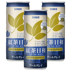 SANKO 紅茶日和 皇家奶茶, 250ml, 3個