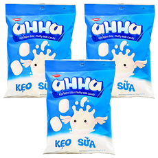 Bibica 比比卡香濃牛奶糖, 120g, 3包