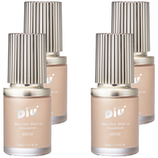 DiU 粉底 40ml, 4個, 膚色