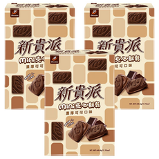 77 新貴派 mini夾心餅乾 濃厚可可口味, 49.6g, 3個