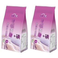 統一生機 日曬海鹽加碘立袋, 450g, 2個