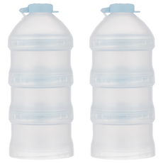 Simba 小獅王辛巴 滑溜溜專利奶粉盒, 菈藍, 2組