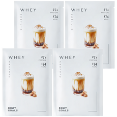 BODY GOALS 多效乳清蛋白飲Pro 隨手包 黑糖奶茶, 4個, 40g