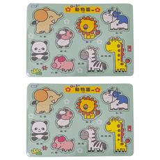 風車圖書 拼板 0~3歲, 2個, 8片