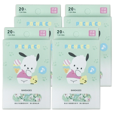 ONEDER 旺達棉品 帕恰狗貼繃, 4個, 20個裝