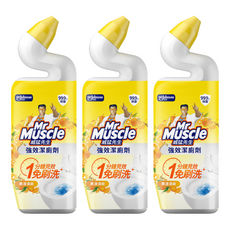 Mr Muscle 威猛先生 強效潔廁劑, 3個, 750ml