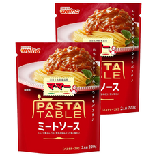welna 日清製粉 mama PASTA TABLE 肉醬義大利麵醬, 220g, 2個