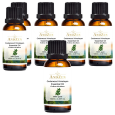ANDZEN 安得仁 單方純精油 喜馬拉雅山雪松, 6個, 100ml