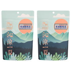 麗紳和春堂 老派酸梅湯家庭號, 150g, 1個, 2包