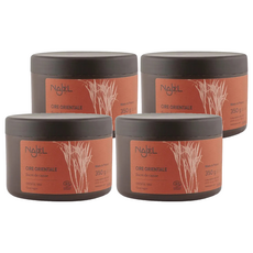 NAJEL 法國有機無痛除毛蜜蠟 純蔗糖, 350g, 4罐