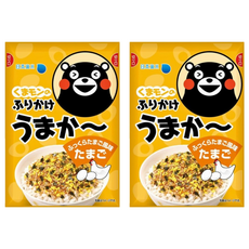 日本海水 熊本熊 雞蛋風味拌飯料, 2個, 25g