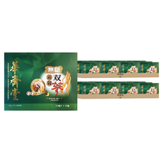 華齊堂 無糖元氣雙蔘, 60ml, 30瓶, 6盒