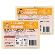 蔗會 冰糖蜂蜜檸檬茶, 2個, 1個裝, 300g