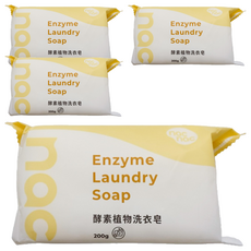 nac nac 酵素植物洗衣皂, 200g, 4個
