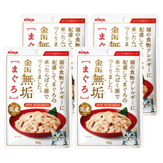 AiXiA 無垢軟包1號, 50g, 4個, 鮪魚 + 鮪魚胜肽