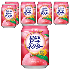 DyDo 水蜜桃風味果汁, 270ml, 6個