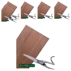 雅膚 隨意裁OK繃, 6個, 1個裝