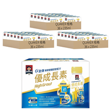 QUAKER 桂格 優成長素 即飲配方, 235ml, 108瓶