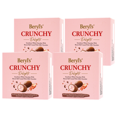 Beryl's 餅乾粒牛奶夾心, 60g, 4個