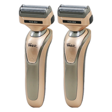 ROMEO 羅蜜歐 USB充電式雙刀頭電動刮鬍刀 TCS-804, 1個, 2個