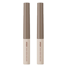 peripera 台灣公司貨 速型極細染眉膏 3g, 08 摩卡灰棕, 2個