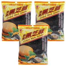 義峰食品 黑芝麻, 3個, 220g