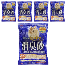 GEX 檜木流系列 消臭砂 65294 兔用, 6.5L, 5包, 檜木