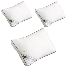 I'm Living Black Line Nano Fill-ever 柔軟魔法枕芯 標準型, 3件, 白色