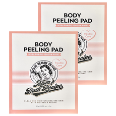 mom's Bath recipe 身體去角質墊 強效型 8入, 2個, 200ml