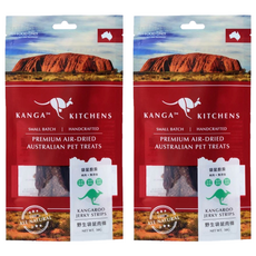 KANGA KITCHENS 袋鼠廚房 野生條, 50g, 2包, 袋鼠肉