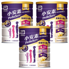 Abbott 亞培 PediaSure 小安素 PEPTIGRO均衡完整營養配方奶粉, 1.6kg, 3罐