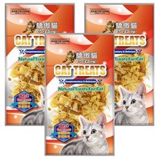 Pet Village 魔法村 貓咪鯖魚花片, 3個, 18g, 鯖魚