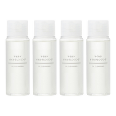 MUJI 無印良品 溫和卸妝油 攜帶型, 50ml, 4瓶