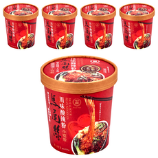中農粉絲 馬尾絲 川味酸辣粉, 5個, 131g