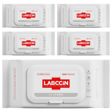 LABCCiN V3 乾洗手濕紙巾 掀蓋型, 60入, 5個