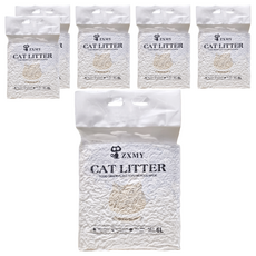 豆腐貓砂, 6L, 6包, 原味