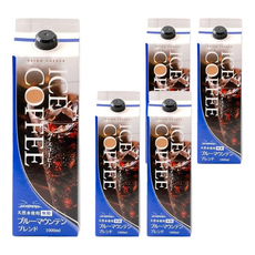 Seiko coffee 頂級藍山冷萃咖啡, 5個, 1L