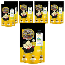 WD 唯多多 膠囊式機能夾心軟糖 DHA魚油 + PS + E, 25.2g, 7顆, 6袋