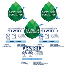 Seventh Generation 淨七代 洗碗機專用洗碗粉, 1280g, 3盒