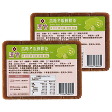 蔗會 黑糖冬瓜檸檬茶, 300g, 2個, 1個裝