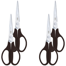 高級事務剪刀 6 3/4吋 60074 黑色, 4支