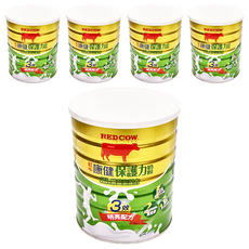 RED COW 紅牛 康健保護力奶粉 金盞花萃取物含葉黃素配方, 1.5kg, 5罐