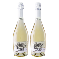 BE FREE 氣泡無酒精風味飲, 750ml, 2個