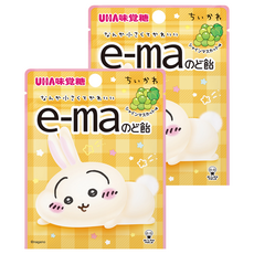 e-ma 吉伊卡哇 白葡萄味 款式隨機, 23g, 2個