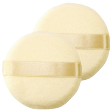 台灣 COSMOS 38 蜜粉專用粉撲 S30689, 2個, 膚色