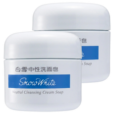 Snow White 白雪 中性洗面皂, 150g, 2個
